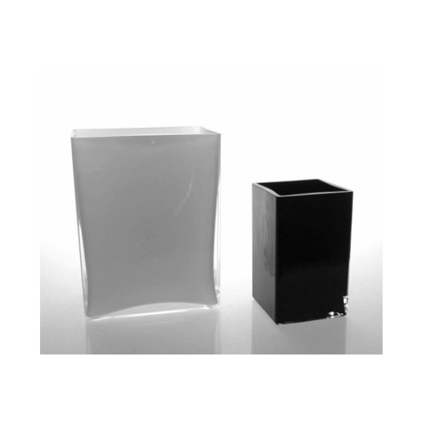 JARRÓN RECTANGULAR 16 X 10 X H.21 OPAL