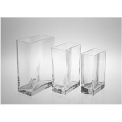comprar JARRÓN RECTANGULAR 10 X 5,5 X H.16 online de  desde 17,82 €
