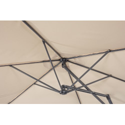comprar SOMBRILLA EXCÉNTRICA SORRENTO 3M NAT online de  desde 255,55 €