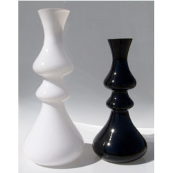 comprar Jarrón alto de cristal Opal o Negro online de  desde 161,86 €