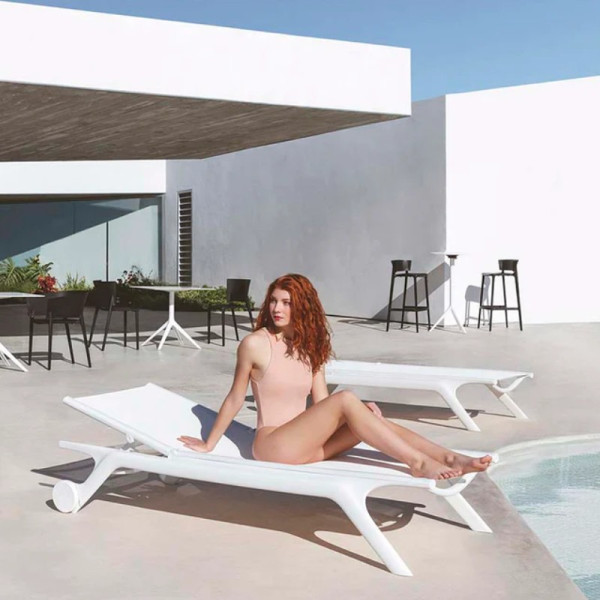 Africa sun lounger por Eugeni Quitllet | Tumbona (4 und)