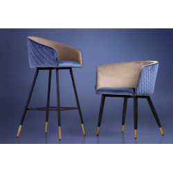 comprar SILLA VELVET TOPO MORADO C/TIRADOR 55X57X76 CM online de  desde 211,63 €