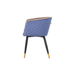 comprar SILLA VELVET TOPO MORADO C/TIRADOR 55X57X76 CM online de  desde 211,63 €