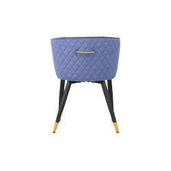 comprar SILLA VELVET TOPO MORADO C/TIRADOR 55X57X76 CM online de  desde 211,63 €