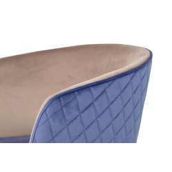 comprar SILLA VELVET TOPO MORADO C/TIRADOR 55X57X76 CM online de  desde 211,63 €