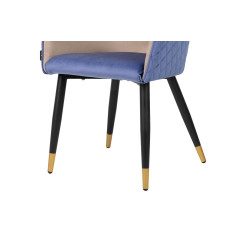 comprar SILLA VELVET TOPO MORADO C/TIRADOR 55X57X76 CM online de  desde 211,63 €
