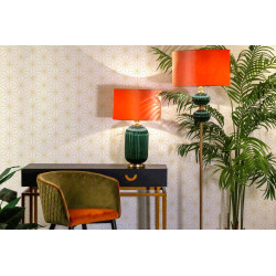 comprar SILLA VELVET VERDE-NARANJA C/ TIRADOR 55X57X76 CM online de  desde 211,63 €