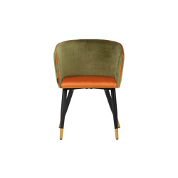 comprar SILLA VELVET VERDE-NARANJA C/ TIRADOR 55X57X76 CM online de  desde 211,63 €