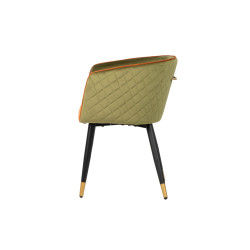 comprar SILLA VELVET VERDE-NARANJA C/ TIRADOR 55X57X76 CM online de  desde 211,63 €