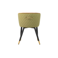 comprar SILLA VELVET VERDE-NARANJA C/ TIRADOR 55X57X76 CM online de  desde 211,63 €