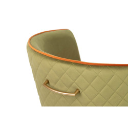 comprar SILLA VELVET VERDE-NARANJA C/ TIRADOR 55X57X76 CM online de  desde 211,63 €