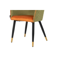 comprar SILLA VELVET VERDE-NARANJA C/ TIRADOR 55X57X76 CM online de  desde 211,63 €