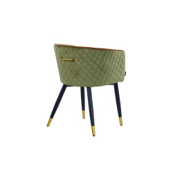 comprar SILLA VELVET VERDE-NARANJA C/ TIRADOR 55X57X76 CM online de  desde 211,63 €