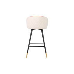 comprar TABURETE BAR VELVET rosa-beige 52X50X99 CM online de desde 211,63 € comprar TABURETE BAR VELVET rosa-beige 52X50X99 CM online de desde 211,63 €