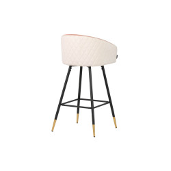 comprar TABURETE BAR VELVET rosa-beige 52X50X99 CM online de desde 211,63 € comprar TABURETE BAR VELVET rosa-beige 52X50X99 CM online de desde 211,63 €