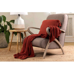 comprar BUTACA MADERA VINTAGE LINO MARRON 67X72X85 CM online de  desde 271,04 €