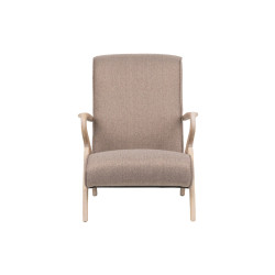 comprar BUTACA MADERA VINTAGE LINO MARRON 67X72X85 CM online de  desde 271,04 €