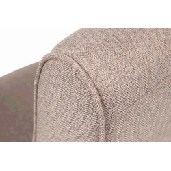 comprar BUTACA MADERA VINTAGE LINO MARRON 67X72X85 CM online de  desde 271,04 €