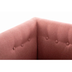 comprar SILLON TEXTIL ROSA C/PATAS METAL NEGRO 70X65X75 CM online de desde 251,68 € comprar SILLON TEXTIL ROSA C/PATAS METAL NEGRO 70X65X75 CM online de desde 251,68 €