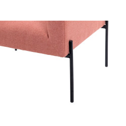 comprar SILLON TEXTIL ROSA C/PATAS METAL NEGRO 70X65X75 CM online de desde 251,68 € comprar SILLON TEXTIL ROSA C/PATAS METAL NEGRO 70X65X75 CM online de desde 251,68 €