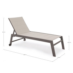 comprar TUMBONA ALTA Con Ruedas HILDE coffee YK14 online de  desde 314,52 €