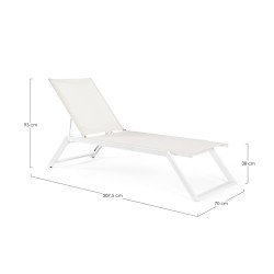 comprar TUMBONA Con Ruedas KAYLAN blanco CX21 online de desde 598,95 € comprar TUMBONA Con Ruedas KAYLAN blanco CX21 online de desde 598,95 €