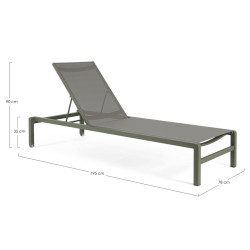 comprar TUMBONA apilable, con Ruedas KONNOR VERDE online de desde 543,05 € comprar TUMBONA apilable, con Ruedas KONNOR VERDE online de desde 543,05 €