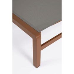 comprar TUMBONA apilable, con Ruedas KONNOR TERRACOTA online de  desde 543,05 €