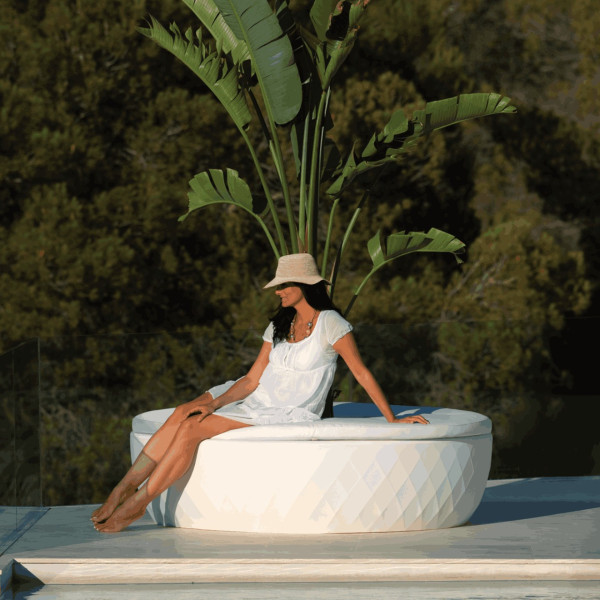 Banco y Macetero - Vases isla por JM Ferrero - VONDOM