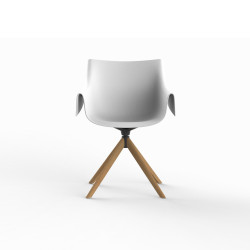 comprar Manta sillon giratorio con madera por Eugeni Quitllet online de VONDOM desde 598,95 €