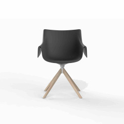 comprar Manta sillon giratorio con madera por Eugeni Quitllet online de VONDOM desde 598,95 € comprar Manta sillon giratorio con madera por Eugeni Quitllet online de VONDOM desde 598,95 €