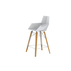 comprar Faz wood taburete brazos bajo online de VONDOM desde 514,25 €