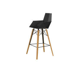 comprar Faz wood taburete brazos alto por Ramón Esteve online de VONDOM desde 526,35 €