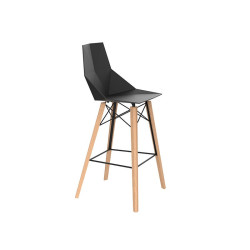 comprar Faz wood taburete alto por Ramón Esteve online de VONDOM desde 514,25 €