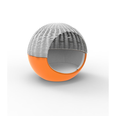 comprar DAYBED - Ulm moon daybed con cubierta trenzada por Ramón Esteve - VONDOM online de VONDOM desde 13,497.55
