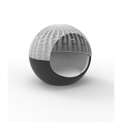 comprar DAYBED - Ulm moon daybed con cubierta trenzada por Ramón Esteve - VONDOM online de VONDOM desde 13,497.55
