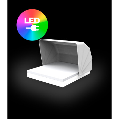 comprar DAYBED - Vela daybed basic 200x180x40 con parasol por Ramón Esteve - VONDOM online de VONDOM desde 6,134.70