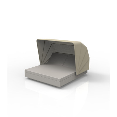 comprar DAYBED - Vela daybed cuadrado 2 cabezales con parasol por Ramón Esteve - VONDOM online de VONDOM desde 6,933.30 comprar DAYBED - Vela daybed cuadrado 2 cabezales con parasol por Ramón Esteve - VONDOM online de VONDOM desde 6,933.30