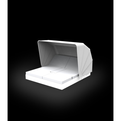 comprar DAYBED - Vela daybed 4 cabezales reclinables con parasol por Ramón Esteve - VONDOM online de VONDOM desde 7,701.65