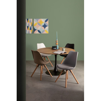comprar MESA BLOOM BLANCO D100 / D120 online de BIZZOTTO desde 224,01 €