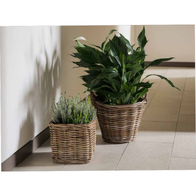 comprar PEGO MACETERO CON ASAS - Rattan con plástico online de  desde 20,44 €