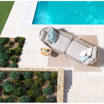 comprar DAYBED CON COJINES TAMIRES BEIGE online de BIZZOTTO desde 2,889.47