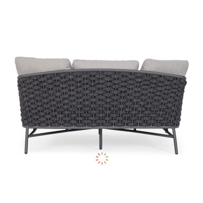 comprar DAYBED CON COJINES EVERLY ANTRACITA QS22/GRAPHITE online de BIZZOTTO desde 4,063.81