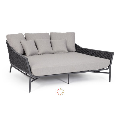 comprar DAYBED CON COJINES EVERLY ANTRACITA QS22/GRAPHITE online de BIZZOTTO desde 4,063.81