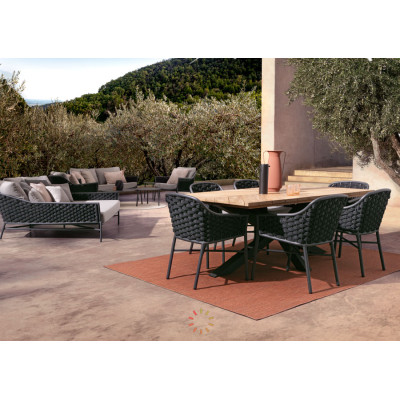 comprar DAYBED CON COJINES EVERLY ANTRACITA QS22/GRAPHITE online de BIZZOTTO desde 4,063.81