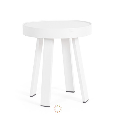 comprar MESA CENTRO SPYRO D41 BLANCO QS20 online de BIZZOTTO desde 305,46 €
