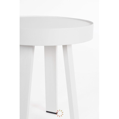 comprar MESA CENTRO SPYRO D41 BLANCO QS20 online de BIZZOTTO desde 305,46 €