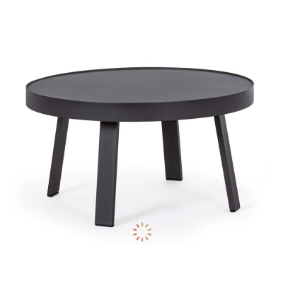 comprar MESA CENTRO SPYRO D71 ANTRACITA QS22 online de BIZZOTTO desde 497,79 €