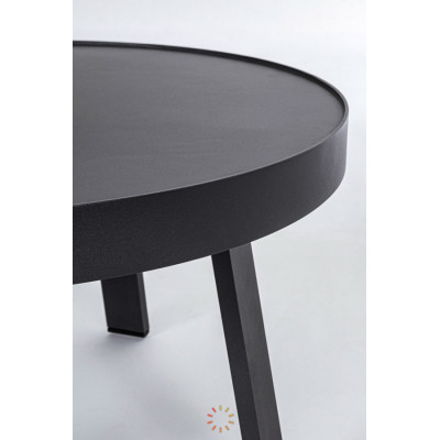 comprar MESA CENTRO SPYRO D71 ANTRACITA QS22 online de BIZZOTTO desde 497,79 €