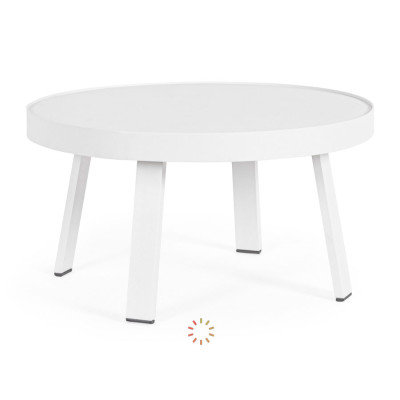 comprar MESA CENTRO SPYRO D71 BLANCO QS20 online de BIZZOTTO desde 497,79 €